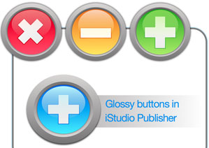 Glossy Buttons Screenshot.