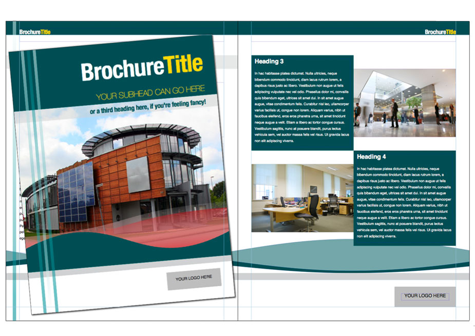 real estate images. real estate brochure template.