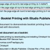 using istudio publisher to produce a book