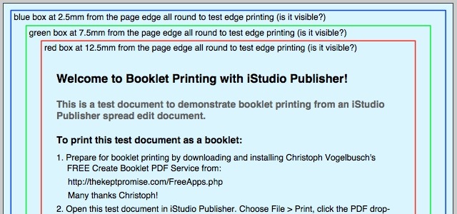 using istudio publisher to produce a book