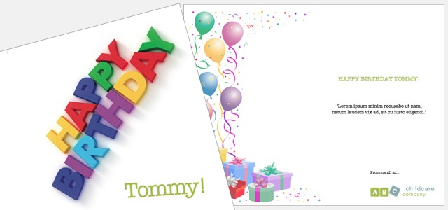 blog archives birthday card publisher template