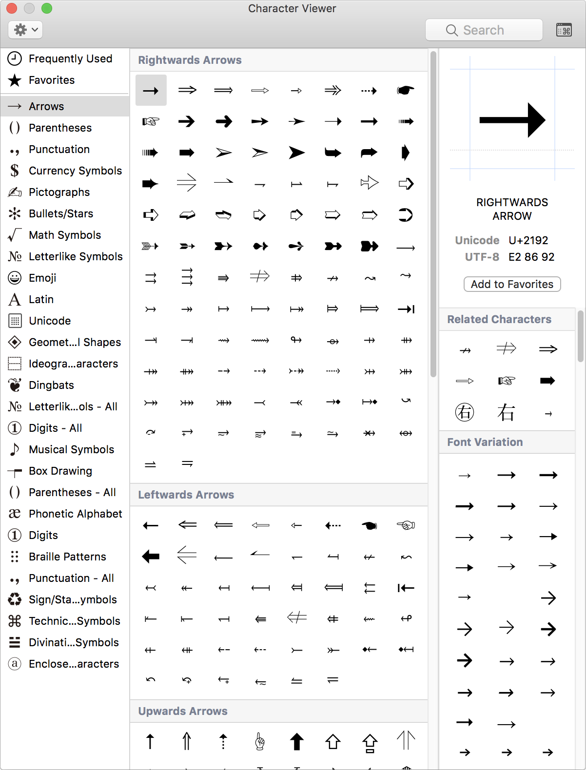 Character Viewer example