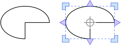 Single shape selection