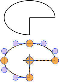 Selecting a single shape